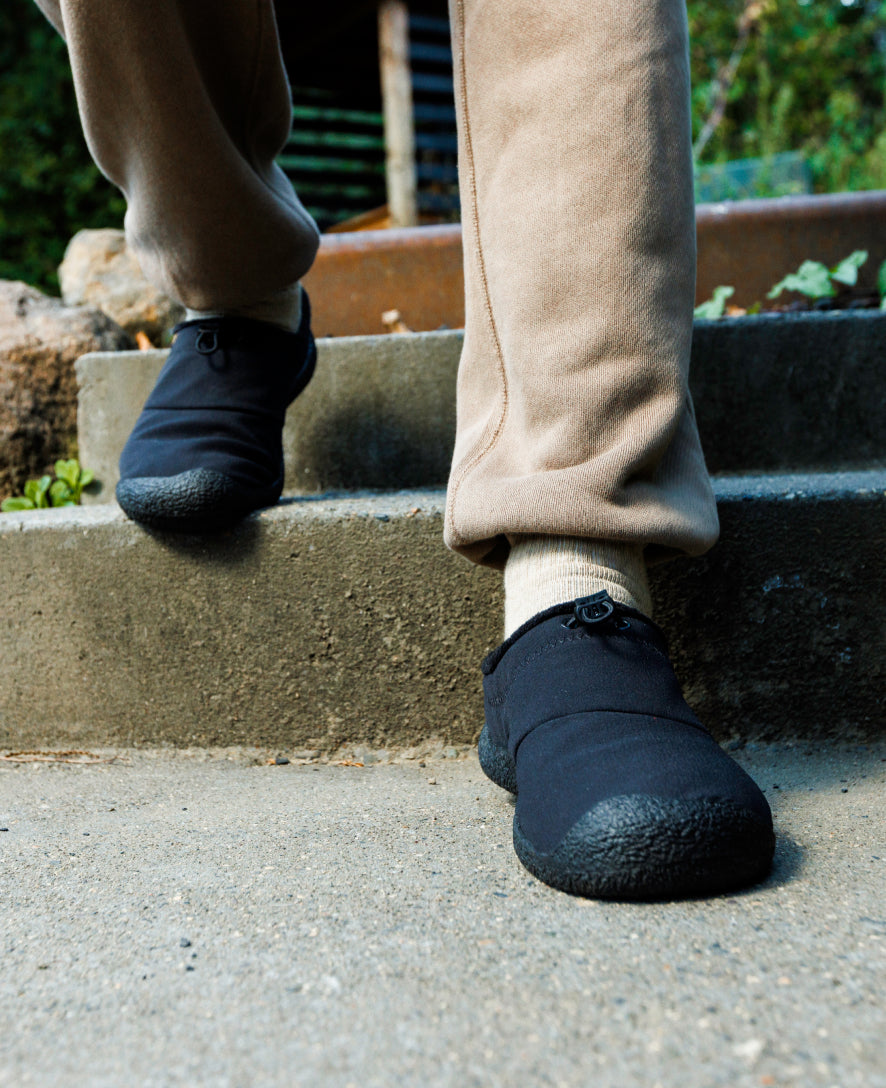 Keen New | Men's Howser III Slide Black/Black Recycled