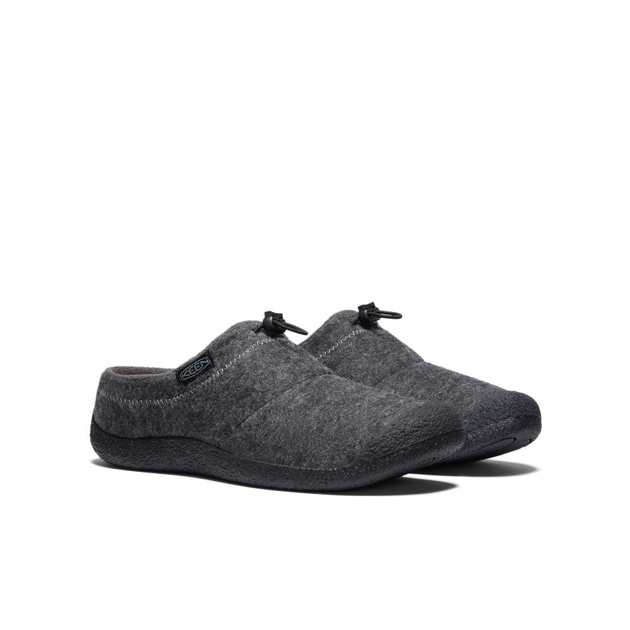 Keen US | Men's Howser III Slide Charcoal Grey Felt/Black