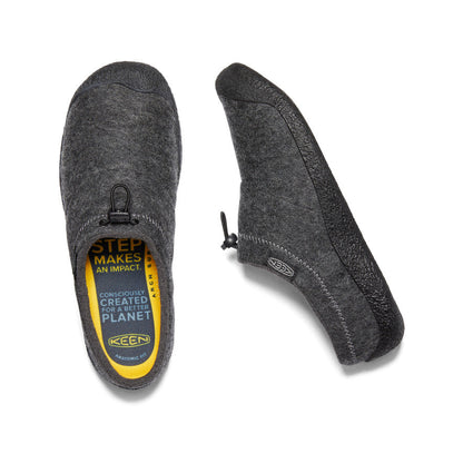 Keen US | Men's Howser III Slide Charcoal Grey Felt/Black