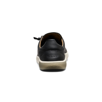 Keen Discount | Men's KNX Leather Sneaker Black/Star White