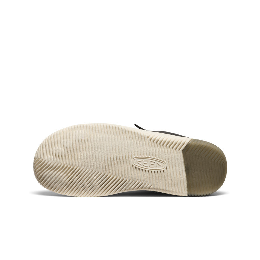 Keen Discount | Men's KNX Leather Sneaker Black/Star White