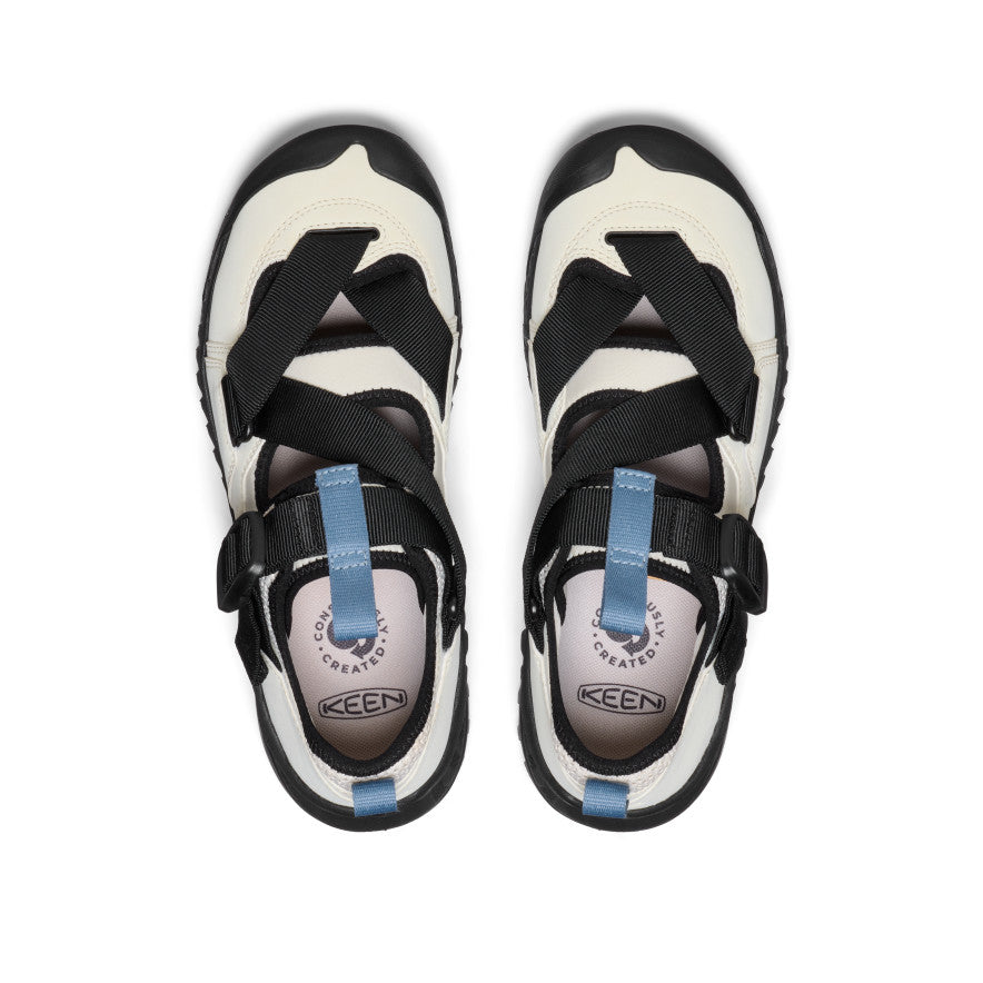 Keen Hot style | All Gender Hoodzerra Sandal Silver Birch/Black