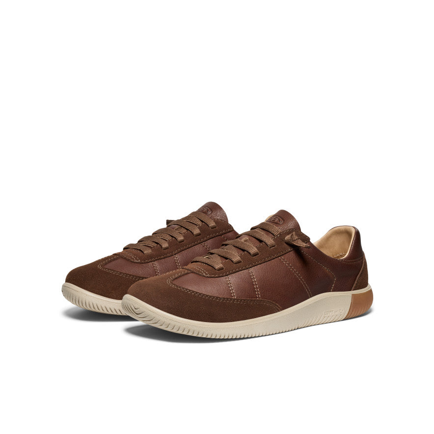 Keen US | Men's KNX T-Toe Sneaker Dark Earth/Plaza Taupe