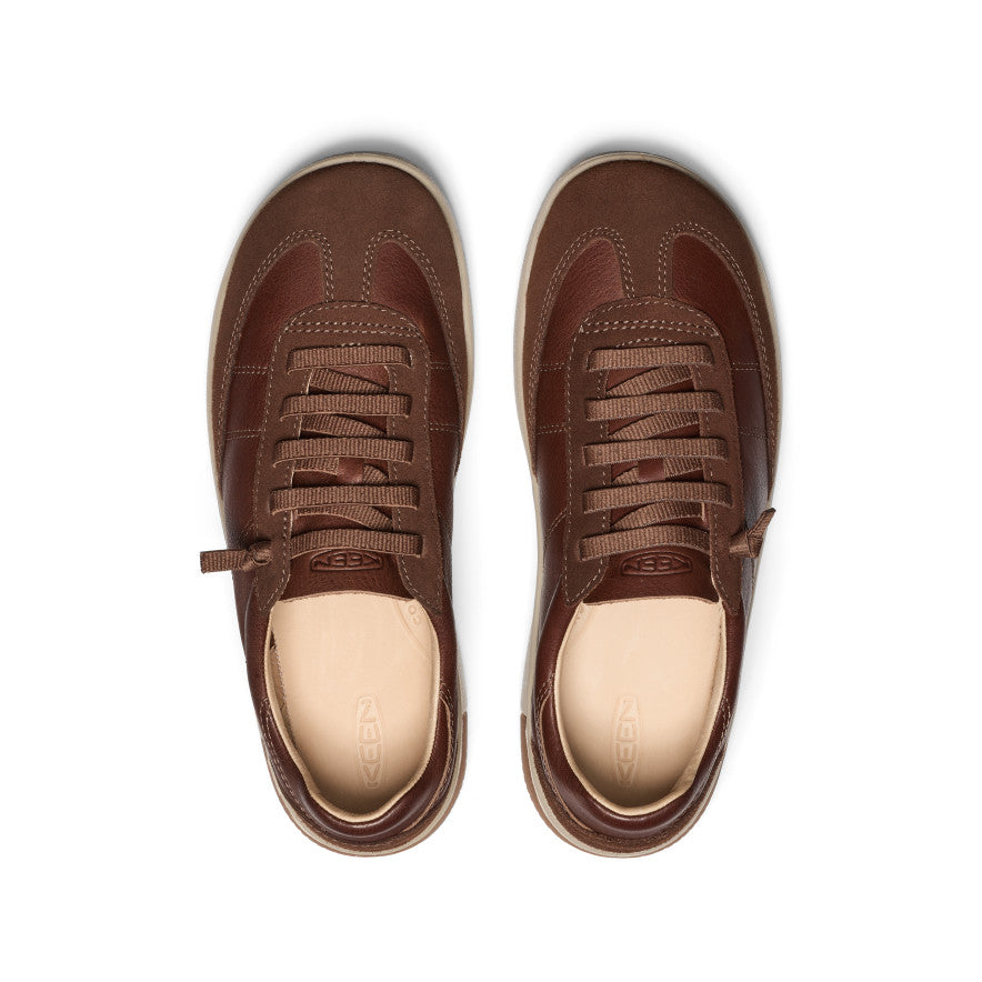 Keen US | Men's KNX T-Toe Sneaker Dark Earth/Plaza Taupe