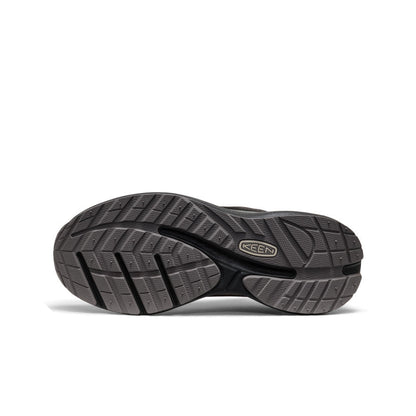 Keen Discount | Men's WK500 Leather Walking Shoe Steel Grey/Black