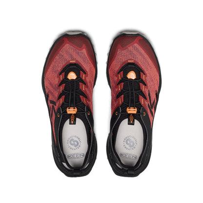 Keen Hot style | Men's Zionic ADV Open-Air Hiking Shoe Garnet/Orange Peel