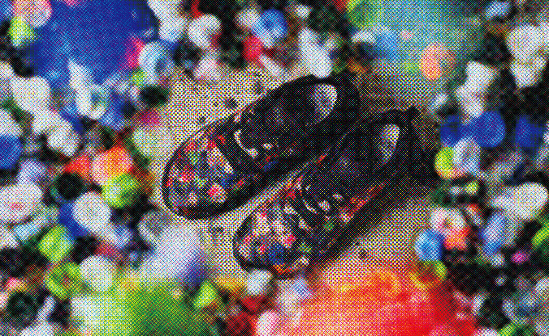 Keen On sale | Men's 450 Dirt Hiking Shoe x Ultra Heavy & Palm Graphics Multi/Black