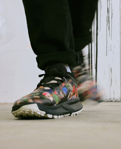 Keen On sale | Men's 450 Dirt Hiking Shoe x Ultra Heavy & Palm Graphics Multi/Black