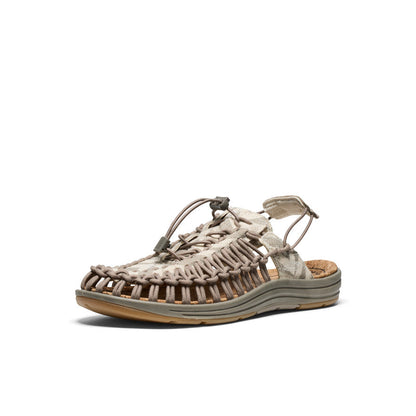 Keen US | All Gender UNEEK II Convertible Canvas Sneaker Brindle/Natural