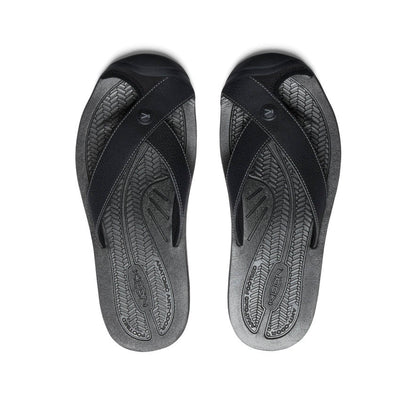 Keen US | Men's Barbados Flip-Flop Black/Steel Grey
