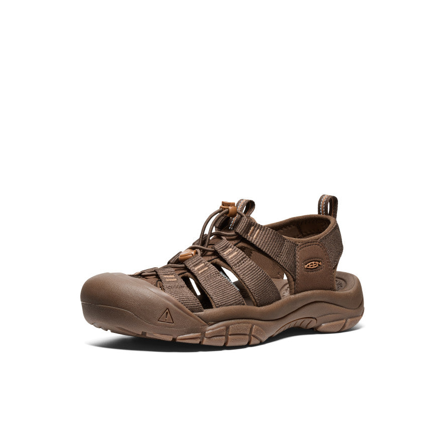 Keen New | Men's Newport H2 Sandal Monochrome/Dark Earth