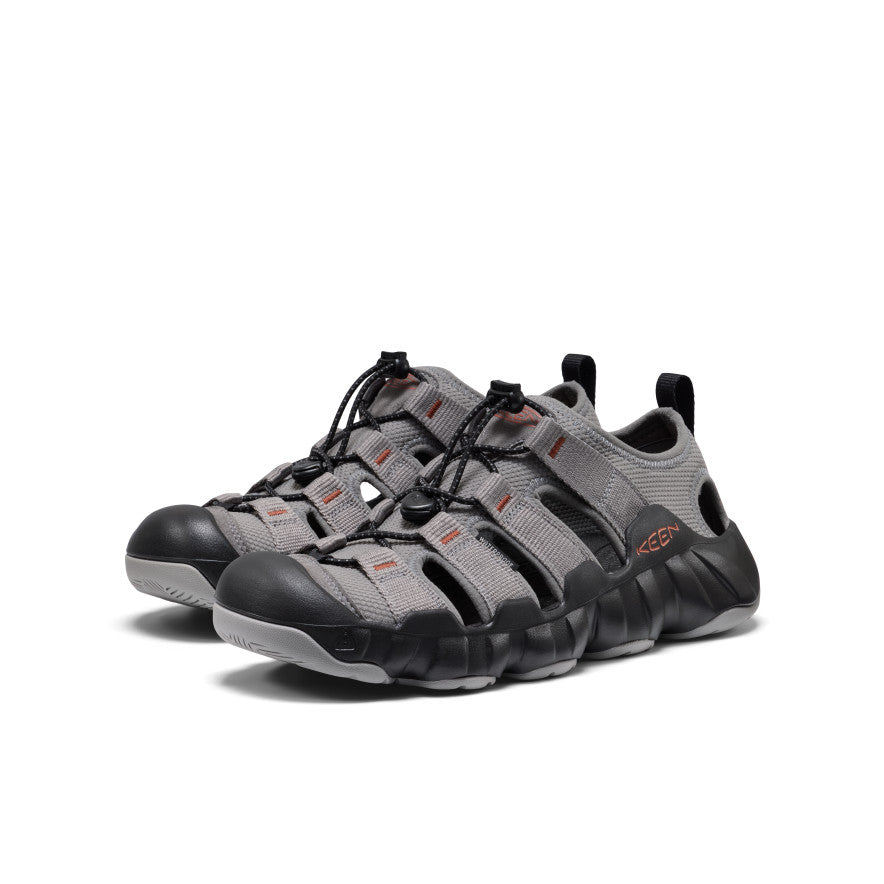 Keen Outlet | Men's Hyperport H2 Sandal Steel Grey/Burnt Brick