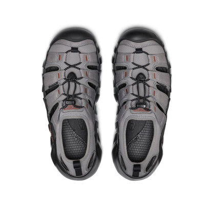 Keen Outlet | Men's Hyperport H2 Sandal Steel Grey/Burnt Brick