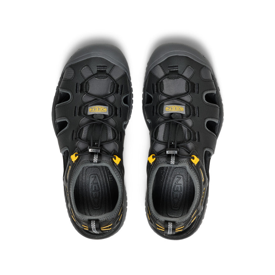 Keen Popular style | Men's SOLR Sandal Black/Gold