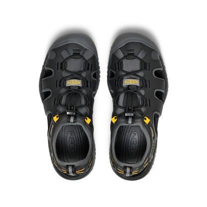 Keen Popular style | Men's SOLR Sandal Black/Gold