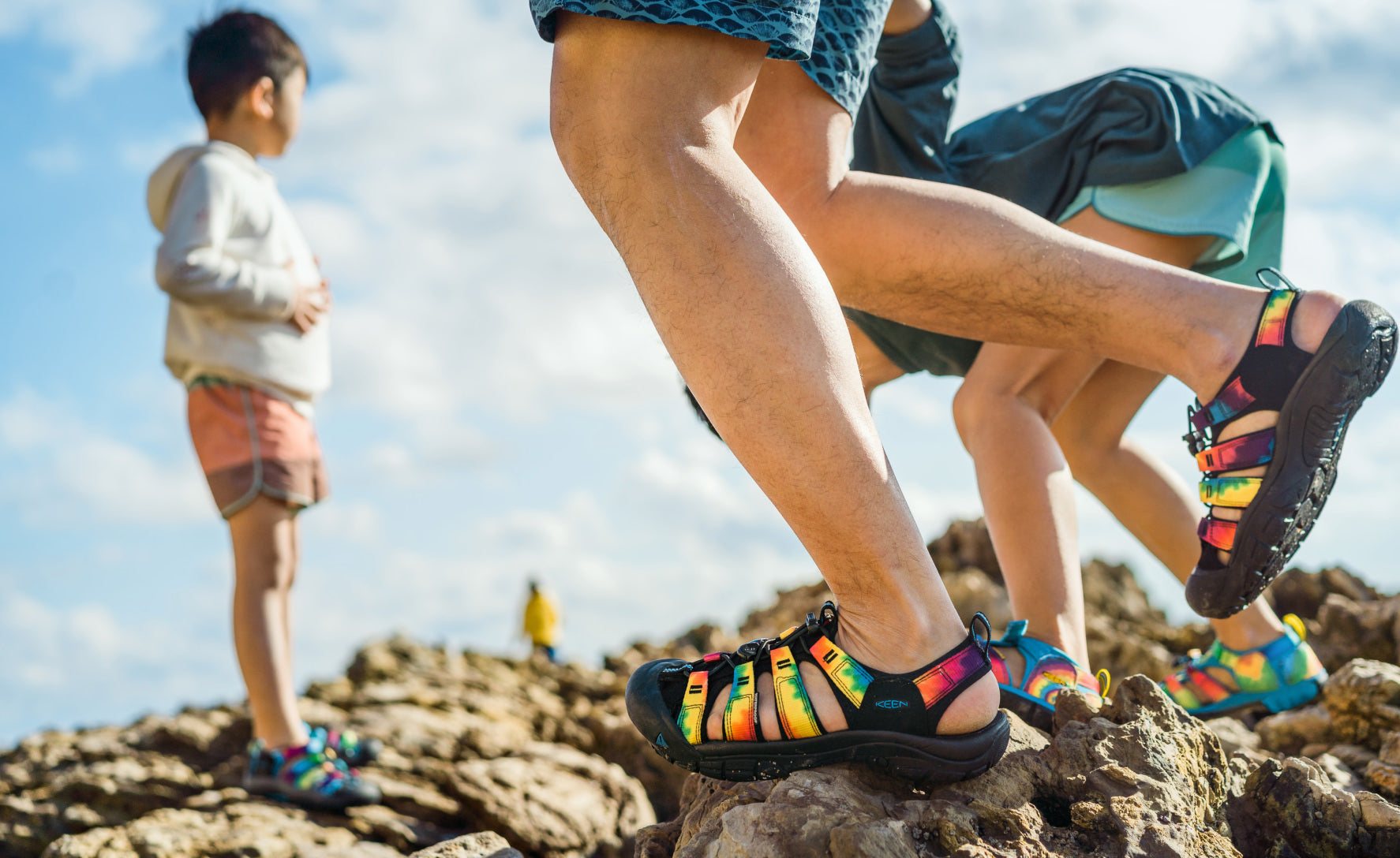 Keen | Men's Newport Retro Original Tie Dye