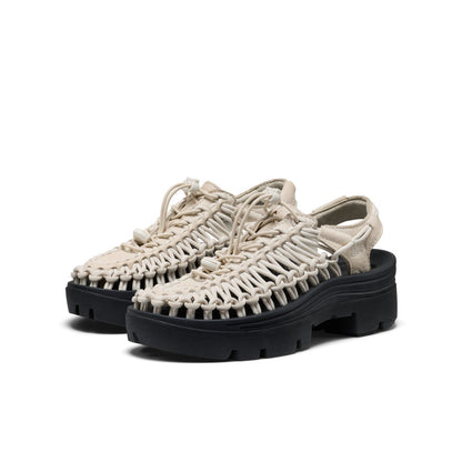 Keen Discount | All Gender UNEEK PLT Sneaker Birch Smooth Lea