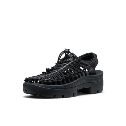 Keen On sale | All Gender UNEEK PLT Sneaker Black Smooth Lea