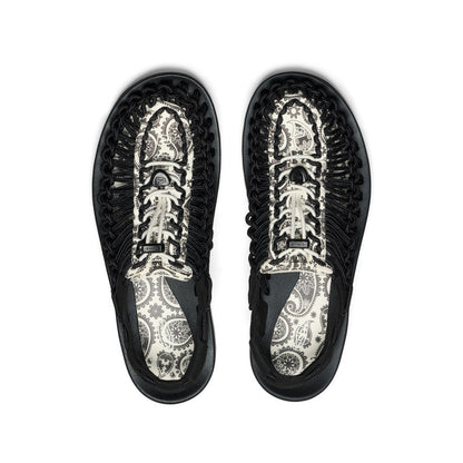 Keen | Men's UNEEK Sneaker x T.H.C. Blk Raven Paisley