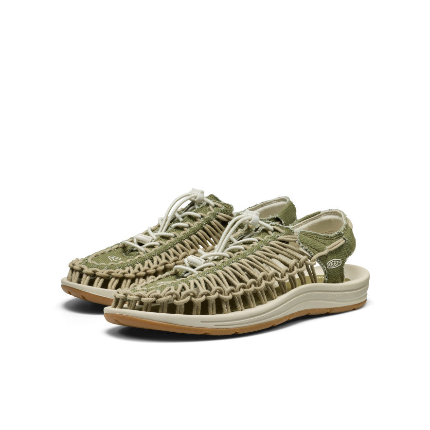 Keen On sale | Men's UNEEK Canvas Martini Olive/Birch