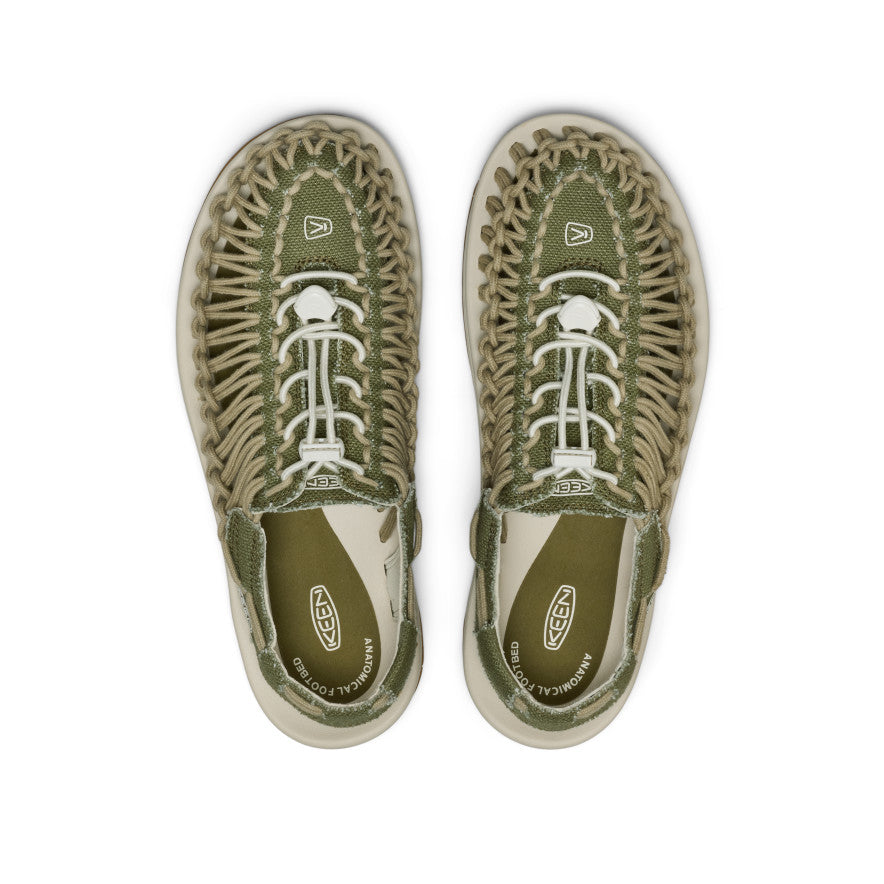 Keen On sale | Men's UNEEK Canvas Martini Olive/Birch