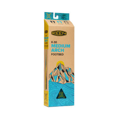 Keen | Men's Outdoor K-30 Medium Arch Insole Blue