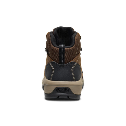 Keen Discount | Women's Skokie Waterproof Work Boot (Soft Toe) Bison/Black