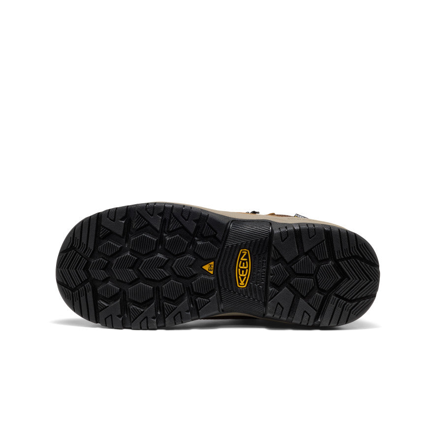 Keen Discount | Women's Skokie Waterproof Work Boot (Soft Toe) Bison/Black