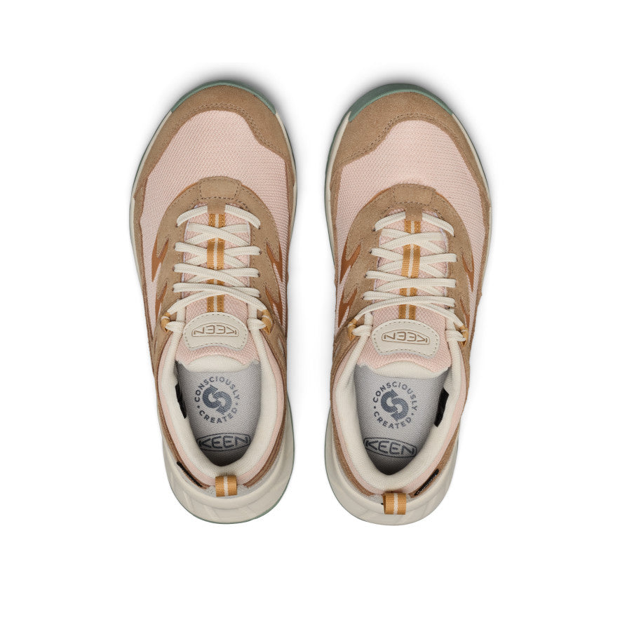 Keen | Women's Hightrail Waterproof Hiking Shoe Cameo Rose/Oak Buff