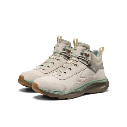 Keen Sale | Women's Leiki Waterproof Leather Hiking Boot Birch/Lily Pad