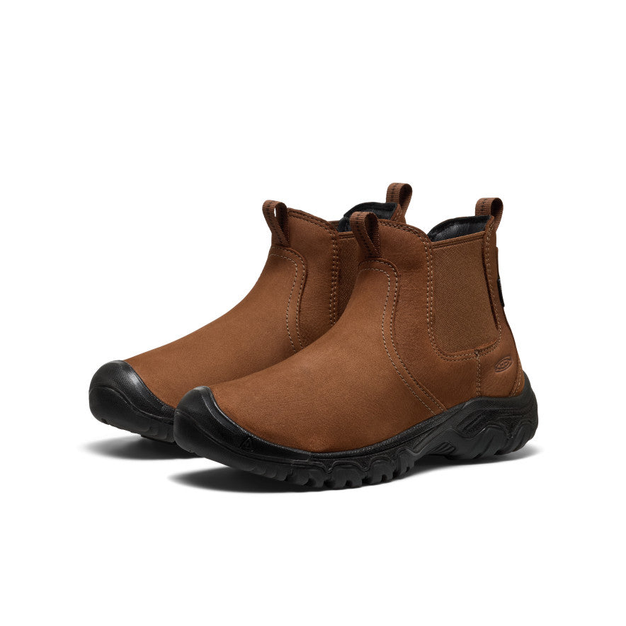 Keen On sale | Women's Greta II Waterproof Chelsea Bison/Black