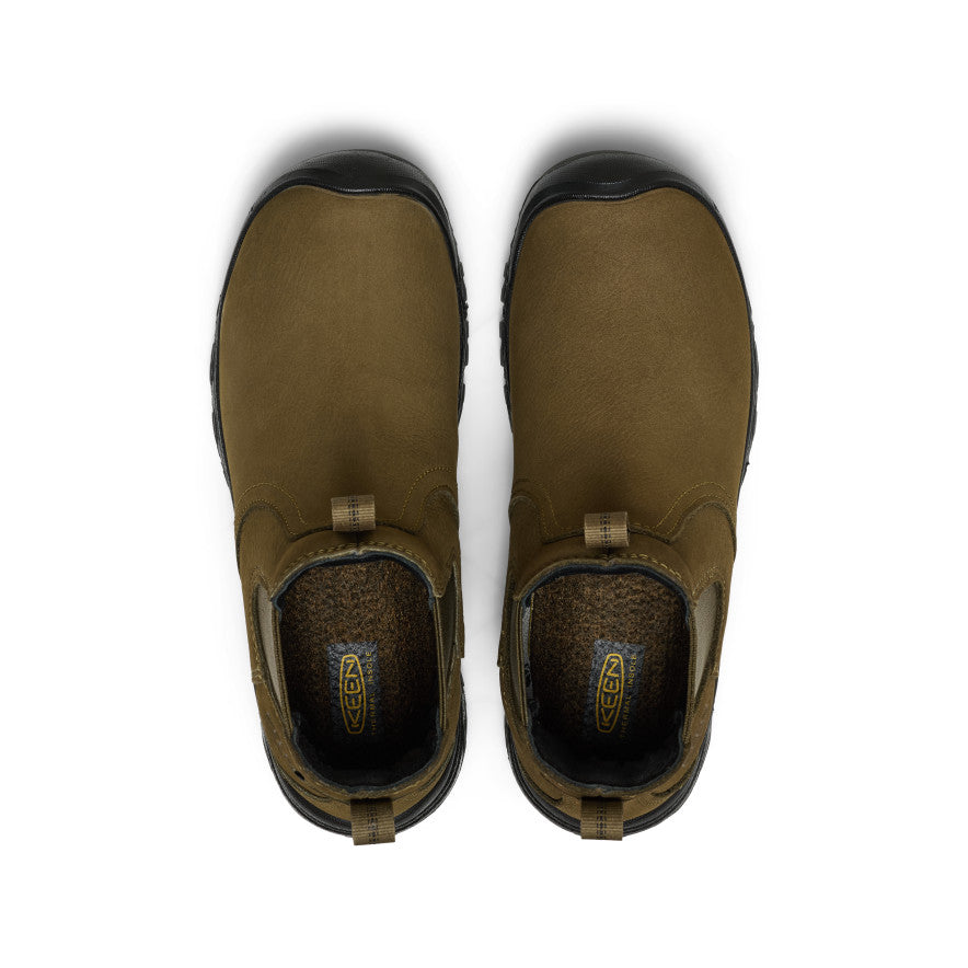 Keen Outlet | Women's Greta II Waterproof Chelsea Dark Olive/Black