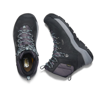 Keen New | Women's Revel IV Polar Waterproof Boot Black/Harbor Gray