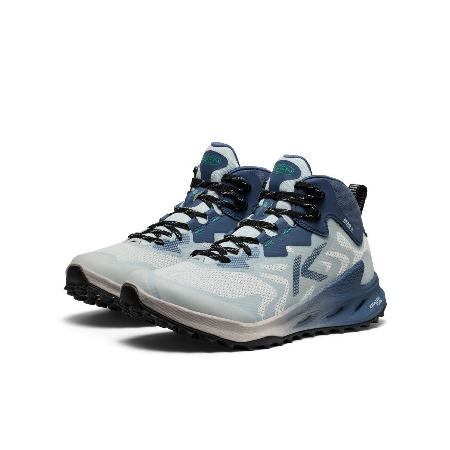 Keen On sale | Women's Zionic NXT Waterproof Hiking Boot Ballad Blue/Winter Green