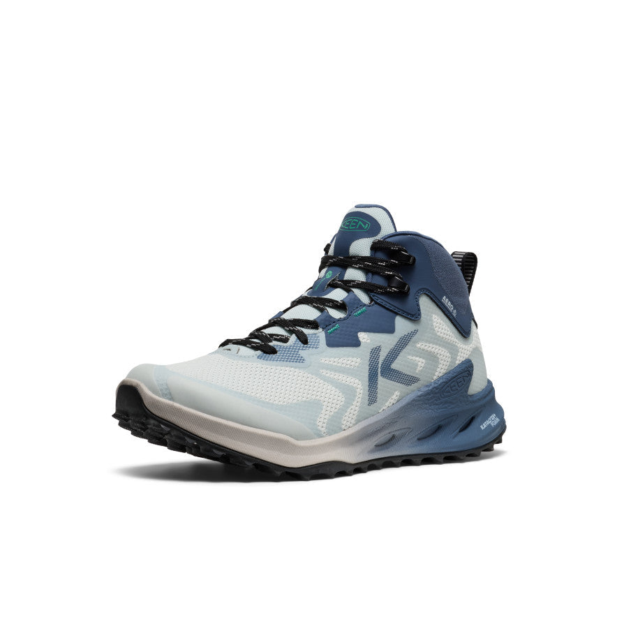 Keen On sale | Women's Zionic NXT Waterproof Hiking Boot Ballad Blue/Winter Green