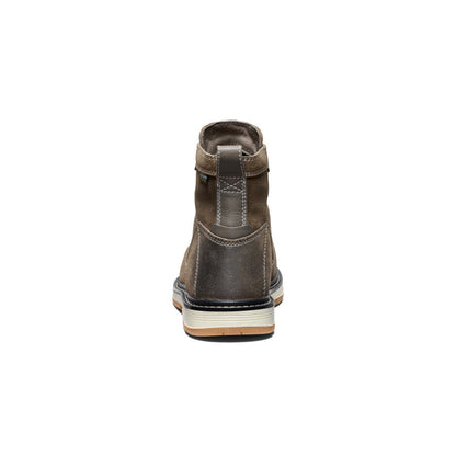 Keen Near Me | Women's San Jose 6" Waterproof 90° Heel Boot (Aluminum Toe) Steel Grey/Gum