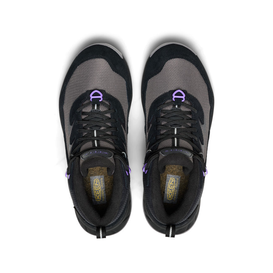 Keen Popular style | Women's Hightrail Polar Waterproof Hiking Boot Black/Aster Purple