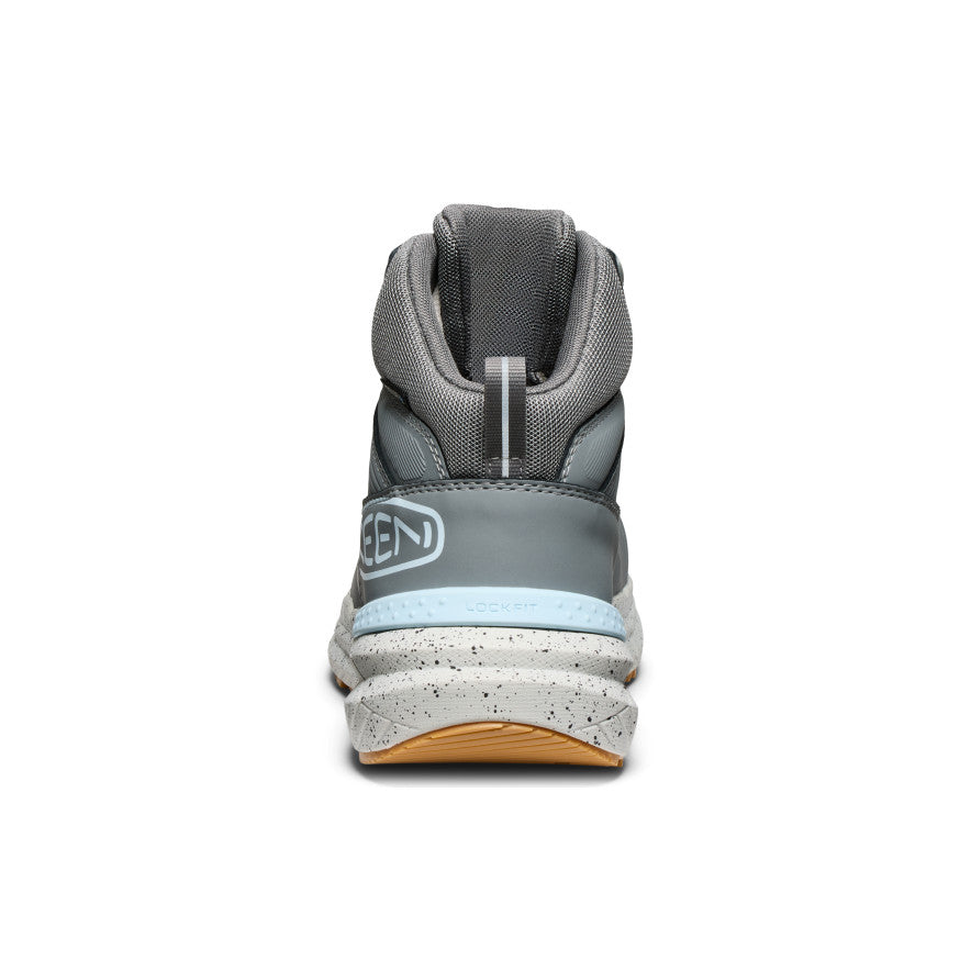 Keen | Women's Synchro Waterproof Work Boot (Carbon Toe) Steel Grey/Gum