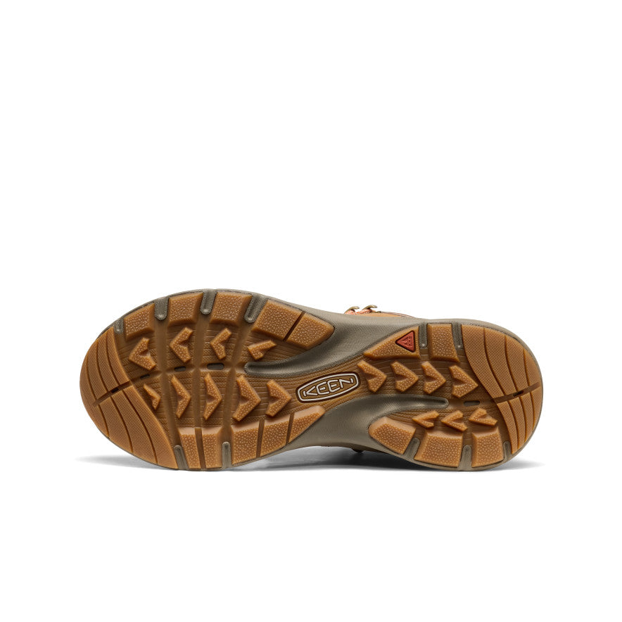 Keen Outlet | Women's Leiki Waterproof Leather Hiking Boot Chipmunk/Bison