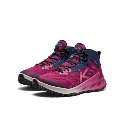 Keen New | Women's Zionic NXT Waterproof Hiking Boot Beaujolais/Pink Lemonade