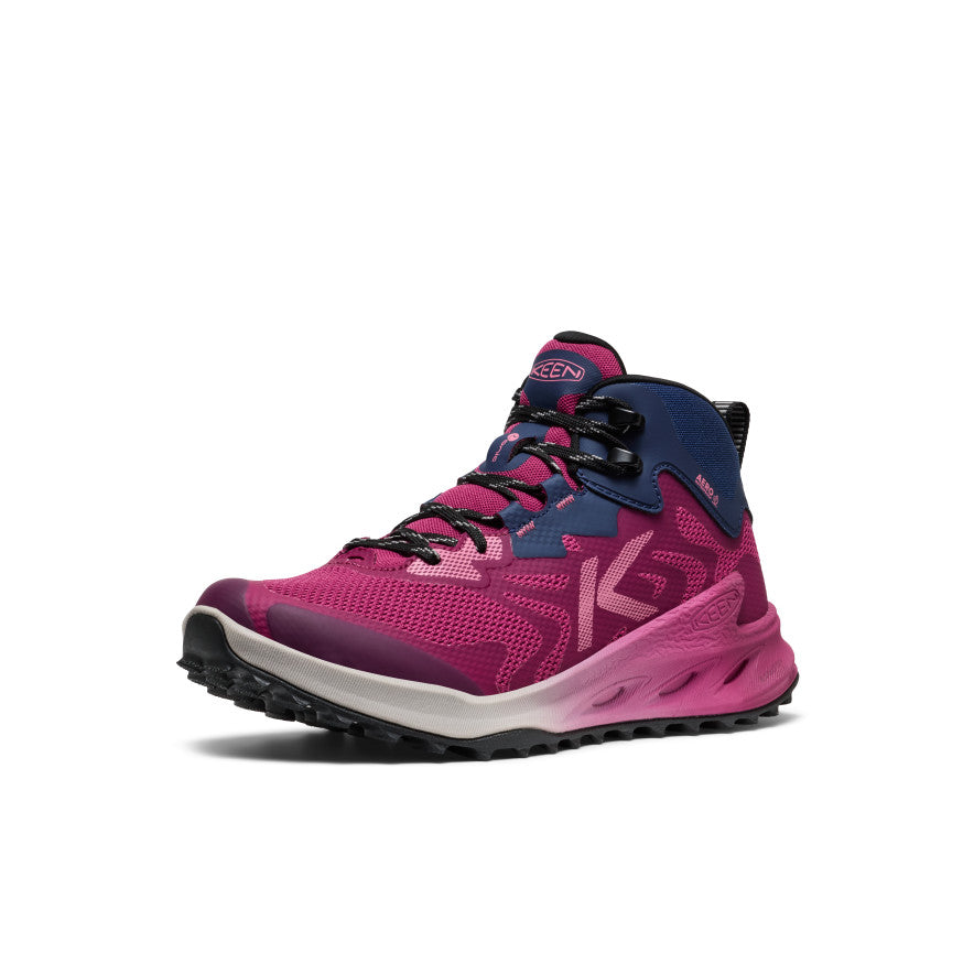 Keen New | Women's Zionic NXT Waterproof Hiking Boot Beaujolais/Pink Lemonade