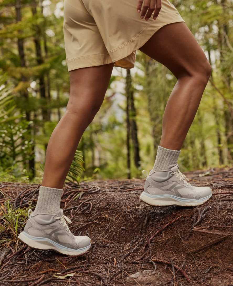 Keen | Women's Leiki Waterproof Hiking Boot Safari/Chipmunk