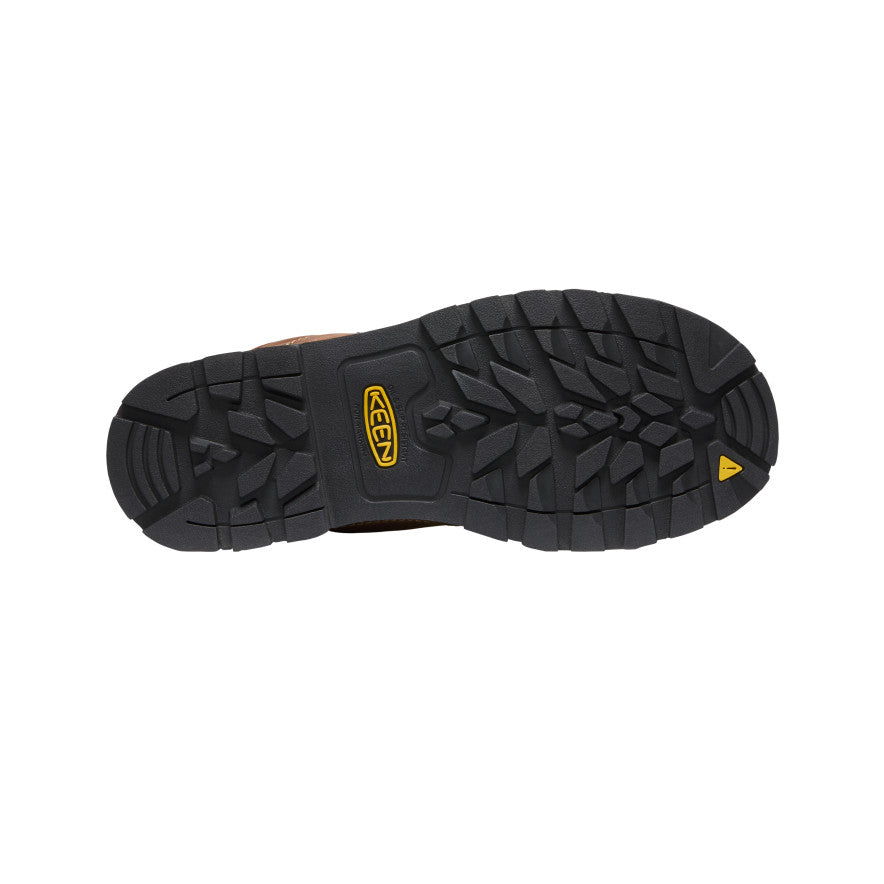 Keen On sale | Women's Seattle 6" Waterproof Boot (Aluminum Toe) Gingerbread/Black