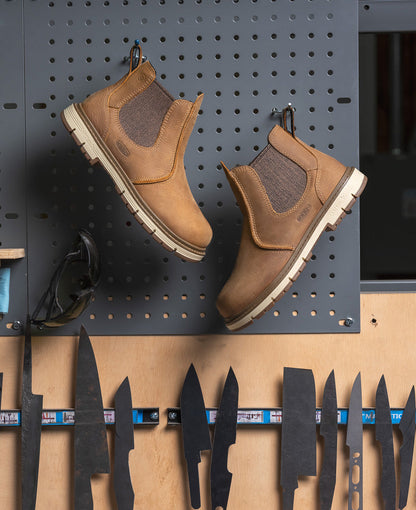 Keen Near Me | Women's San Jose Chelsea 90° Heel Boot (Soft Toe) Belgian/Gum