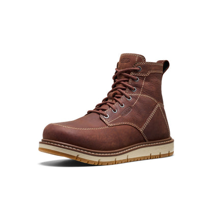 Keen | Women's San Jose 6" Boot (Aluminum Toe) Gingerbread/Gum