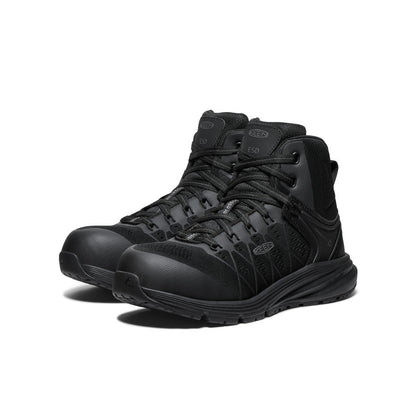 Keen On sale | Women's Vista Energy Mid ESD (Carbon Toe) Black/Black