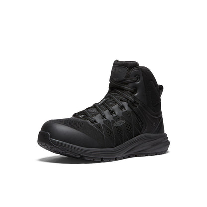 Keen Outlet | Women's Vista Energy Mid INT MET (Carbon Toe) Black/Raven