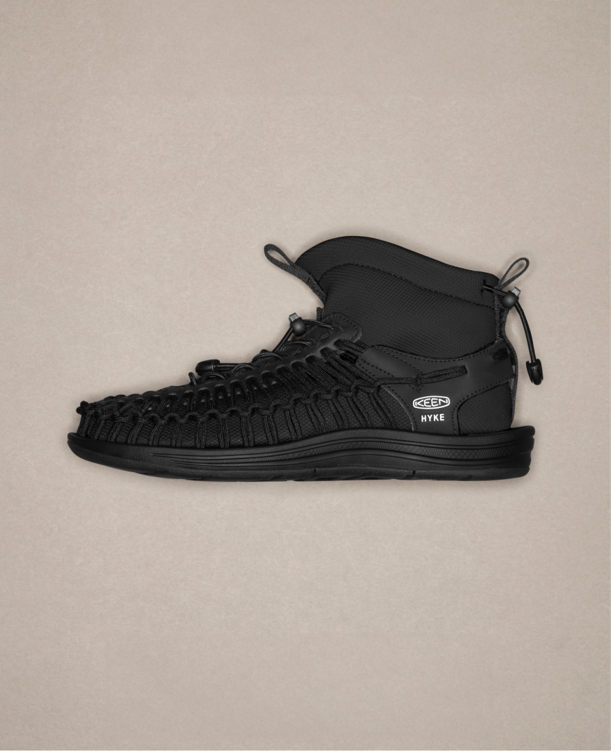 Keen Hot style | Women's UNEEK High Top x HYKE HYKE Black