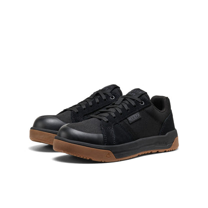 Keen Hot style | Women's Kenton Work Shoe (Carbon Toe) Black/Gum