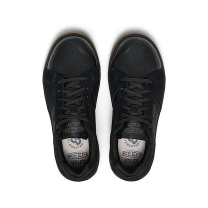 Keen Hot style | Women's Kenton Work Shoe (Carbon Toe) Black/Gum